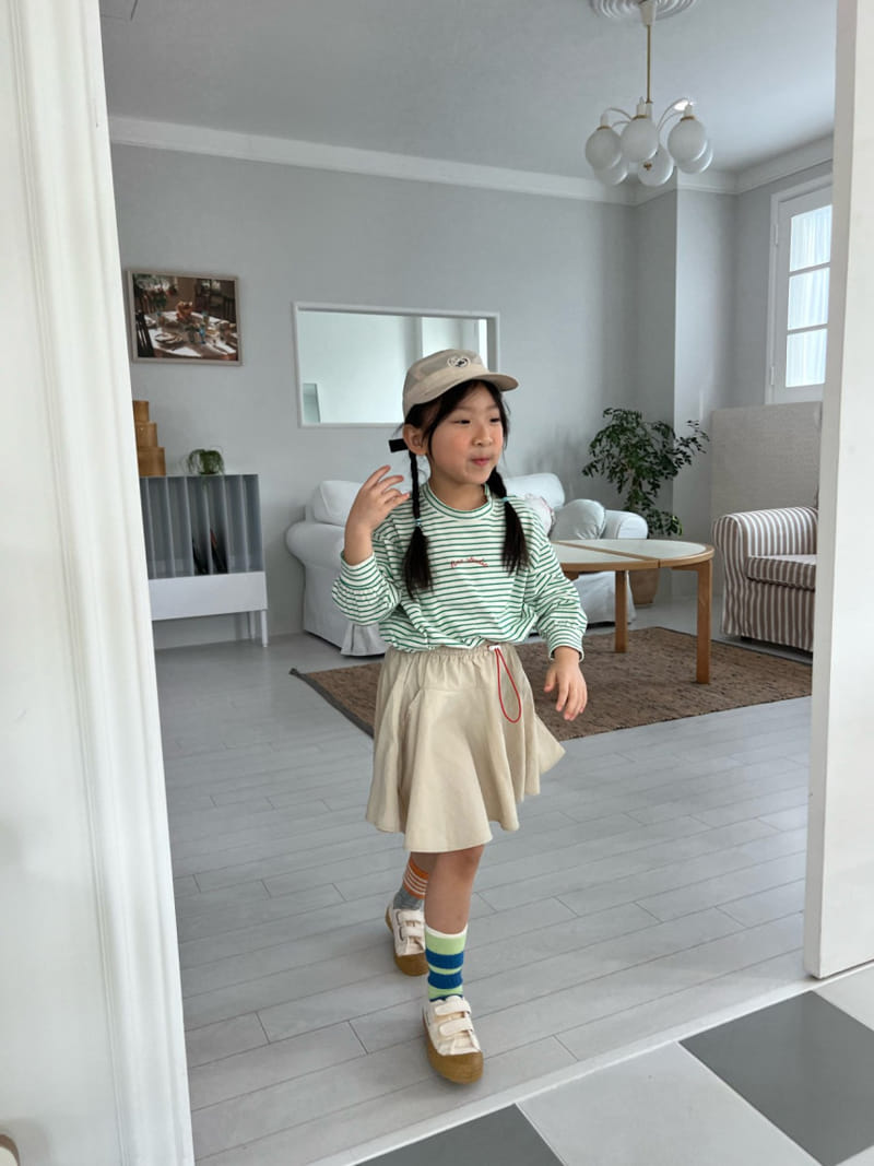 Fine-Studio - Korean Children Fashion - #discoveringself - Soft Skirt - 5