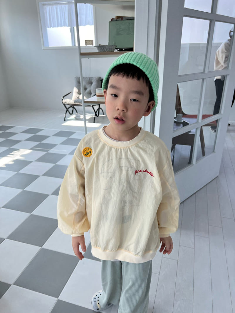Fine-Studio - Korean Children Fashion - #fashionkids - Wind Sweatshirt - 5