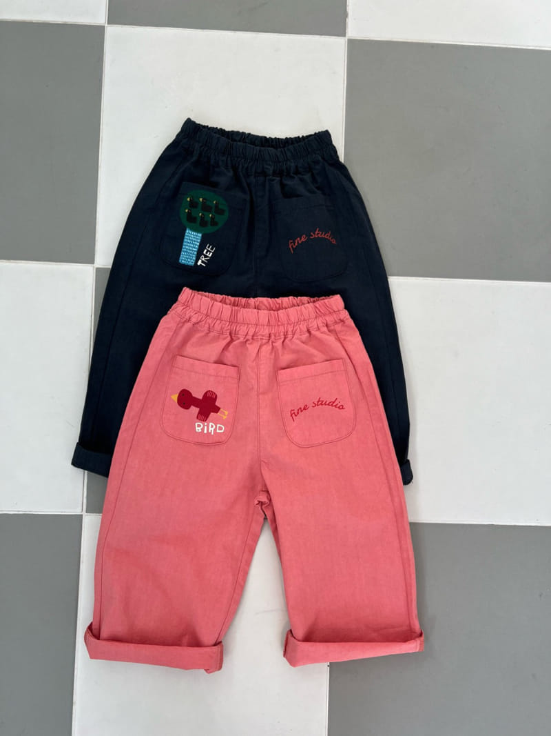 Fine-Studio - Korean Children Fashion - #kidsshorts - Pocket Pants - 2
