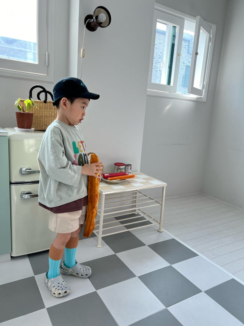 Fine-Studio - Korean Children Fashion - #kidsshorts - Dance Sweatshirt - 5