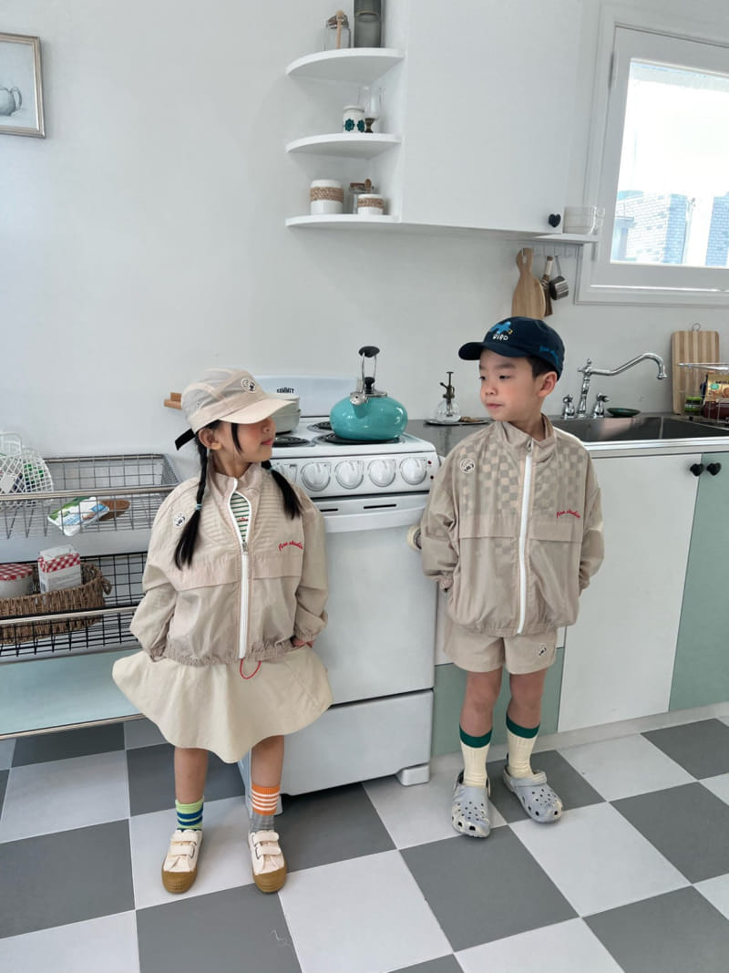 Fine-Studio - Korean Children Fashion - #kidsstore - Baguette Wind Jacket - 2