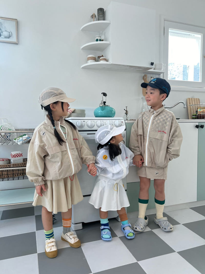 Fine-Studio - Korean Children Fashion - #kidzfashiontrend - Baguette Wind Jacket - 3