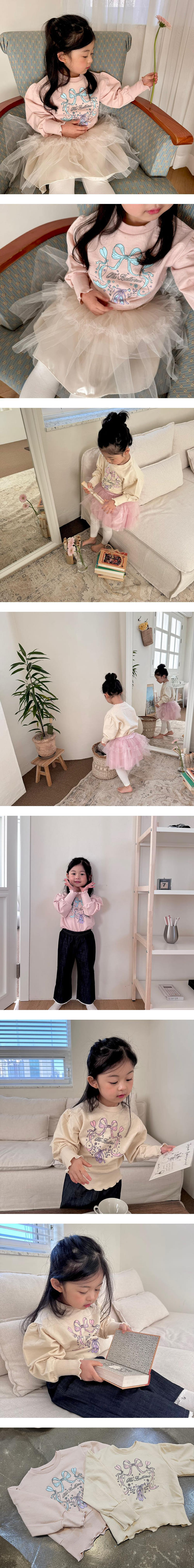 Flower J - Korean Children Fashion - #childofig - Ballerina Tee - 2