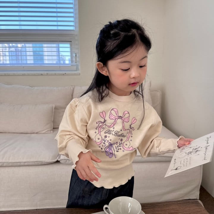 Flower J - Korean Children Fashion - #stylishchildhood - Ballerina Tee