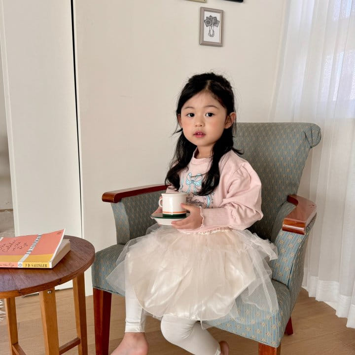 Flower J - Korean Children Fashion - #todddlerfashion - Ballet Skirt Leggings