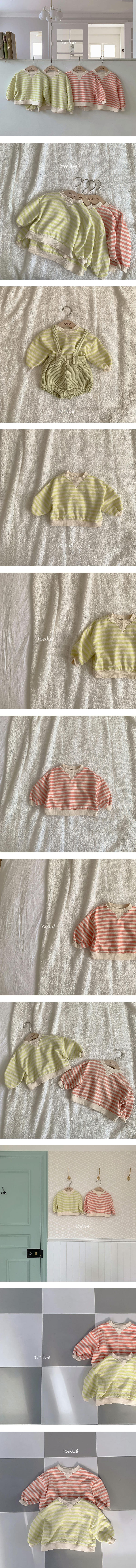 Fondue - Korean Baby Fashion - #babyfashion - Fanta Sweatshirt - 8