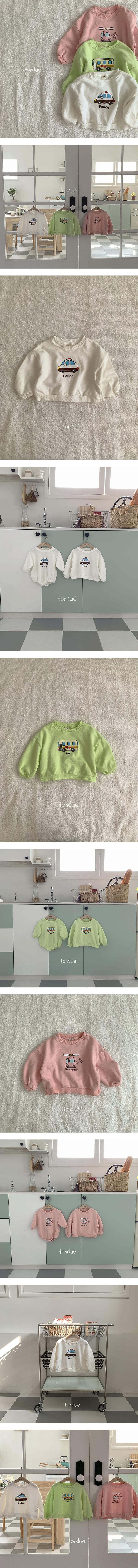 Fondue - Korean Children Fashion - #Kfashion4kids - Toy Sweatshirt - 2