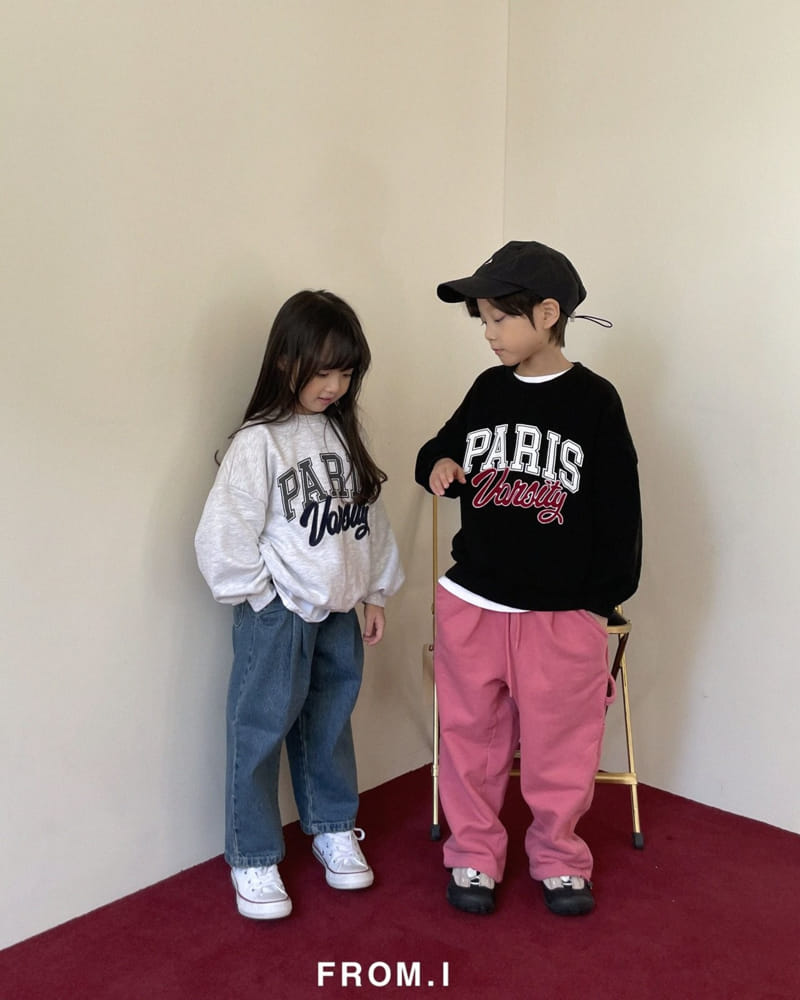 From I - Korean Children Fashion - #childofig - Paris Sweatshirt - 7
