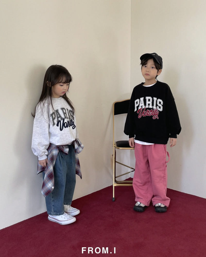 From I - Korean Children Fashion - #designkidswear - Paris Sweatshirt - 9