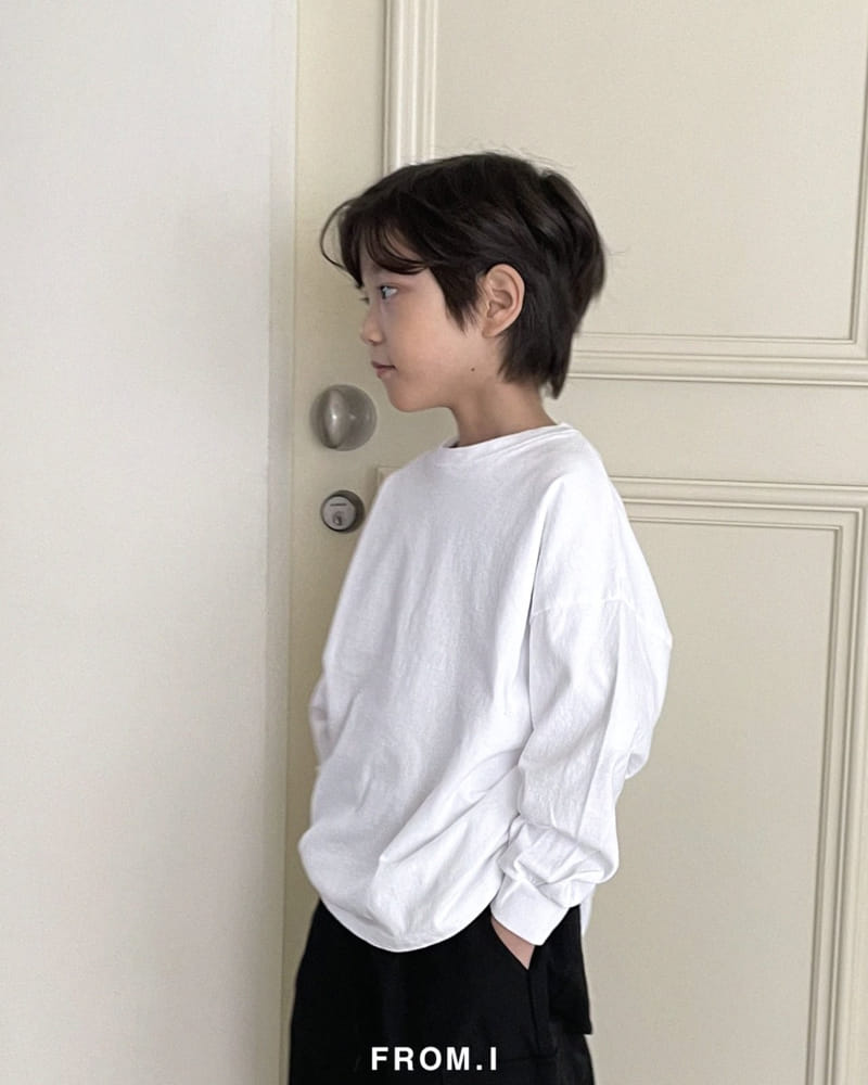 From I - Korean Children Fashion - #discoveringself - Over Fit Long Sleeve Tee - 10
