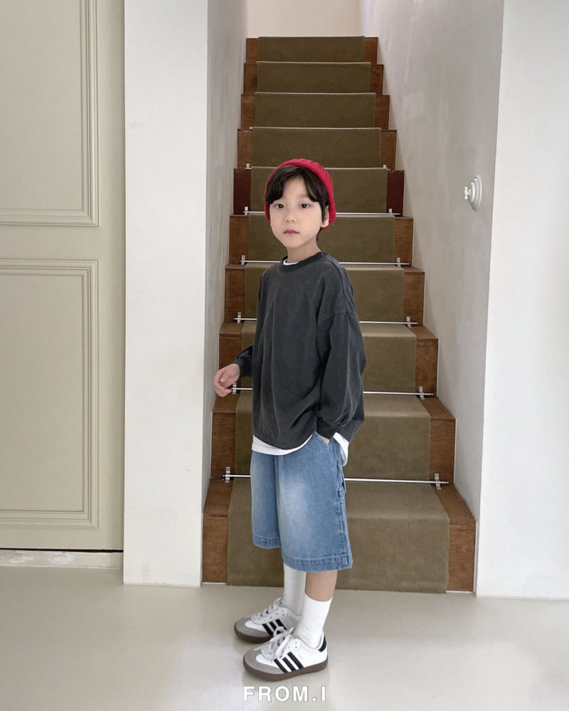 From I - Korean Children Fashion - #kidsstore - Denim Carpender Pants - 11