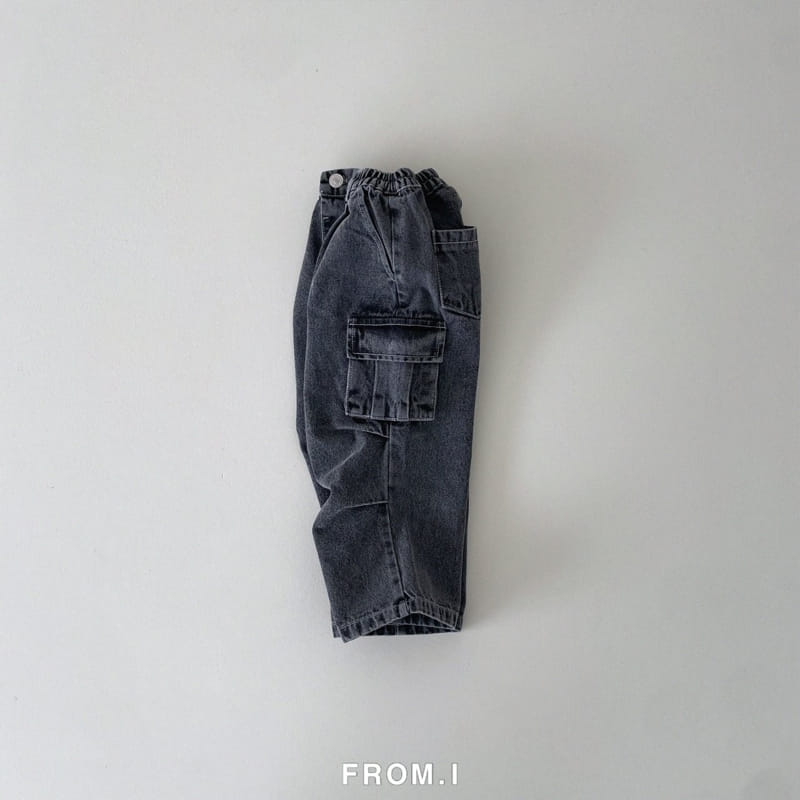 From I - Korean Children Fashion - #littlefashionista - Denim Para Suit Pants - 7