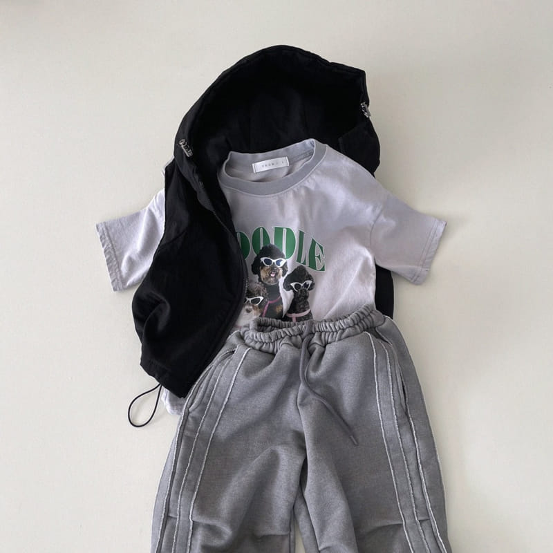 From I - Korean Children Fashion - #magicofchildhood - Hoody Vest - 11