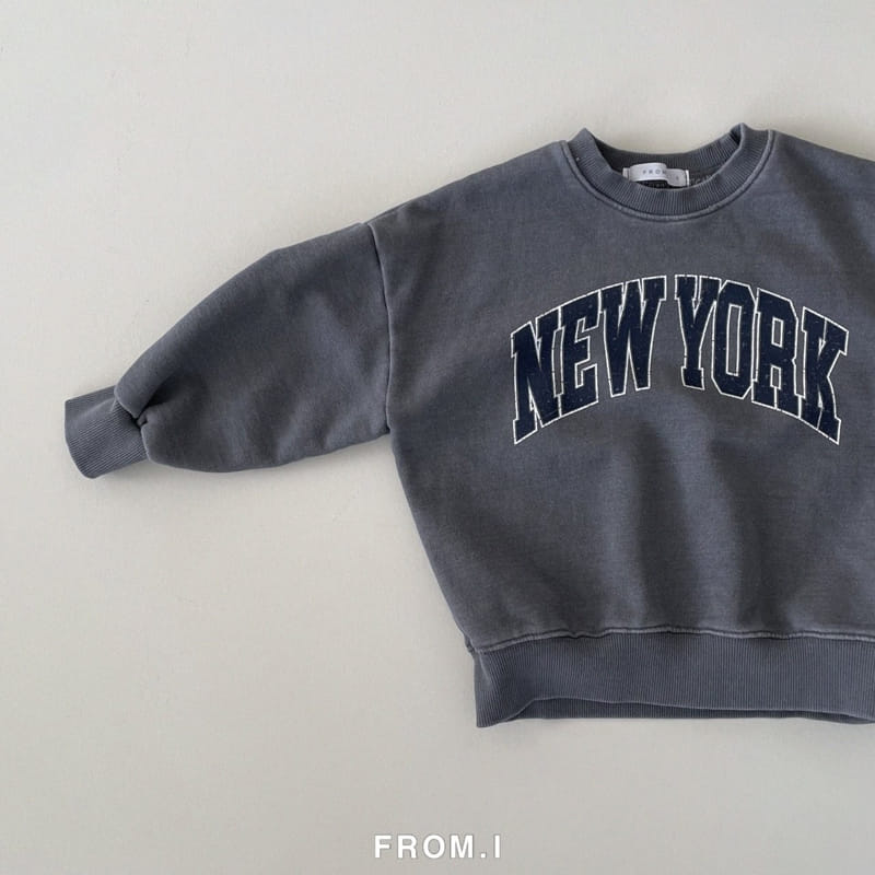 From I - Korean Children Fashion - #littlefashionista - New York Sweatshirt - 4