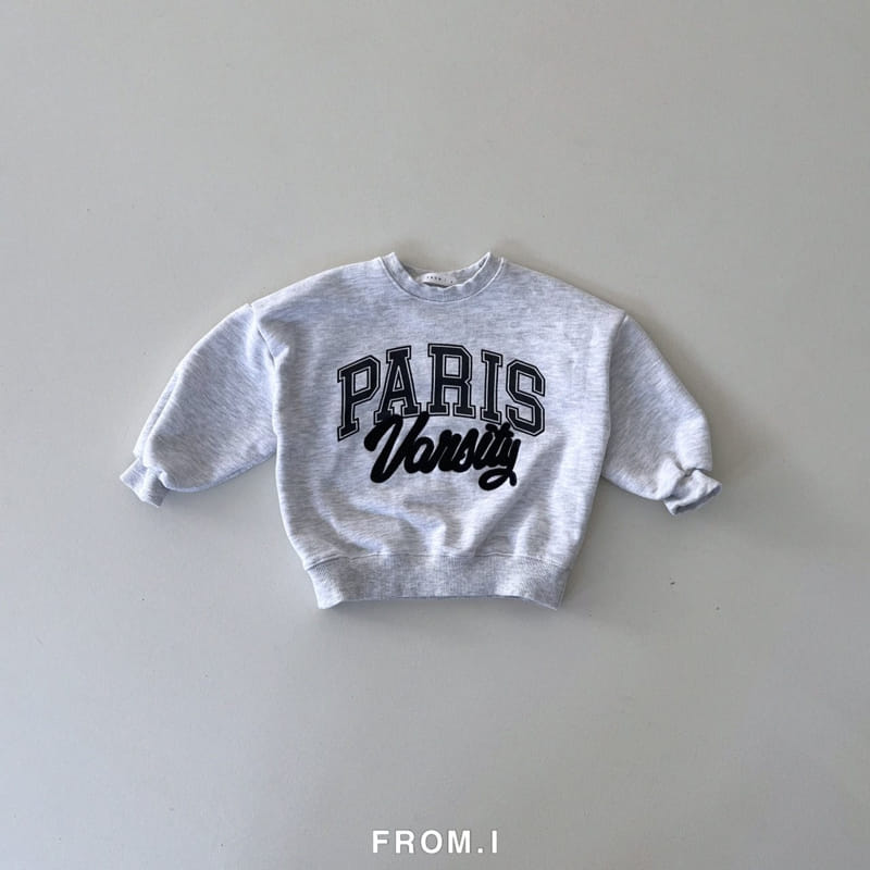 From I - Korean Children Fashion - #minifashionista - Paris Sweatshirt - 2
