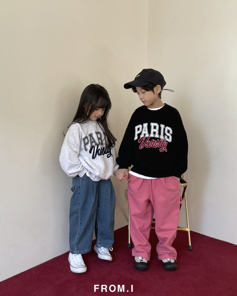From I - Korean Children Fashion - #stylishchildhood - Paris Sweatshirt - 6