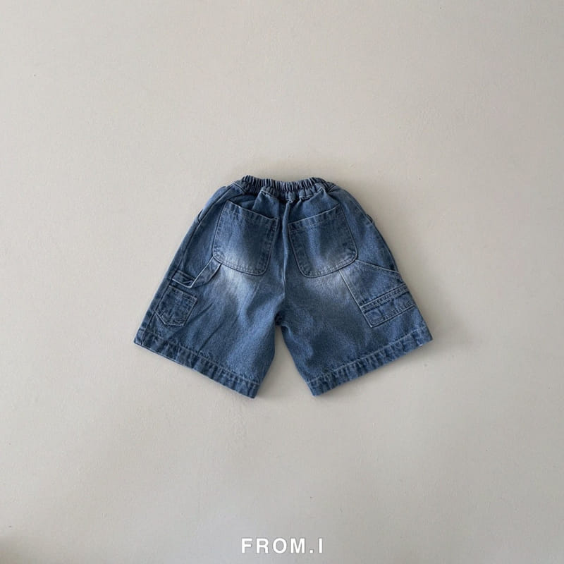 From I - Korean Children Fashion - #toddlerclothing - Denim Carpender Pants - 4