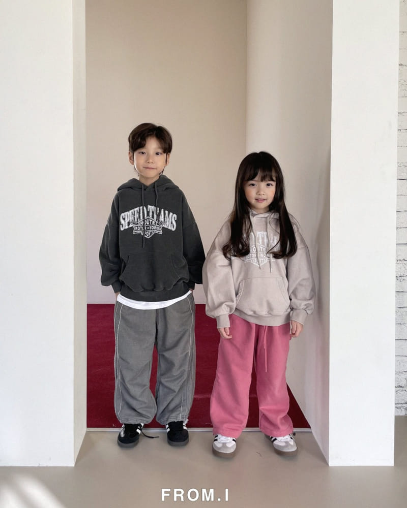 From I - Korean Children Fashion - #todddlerfashion - Speed Team Hoody - 11