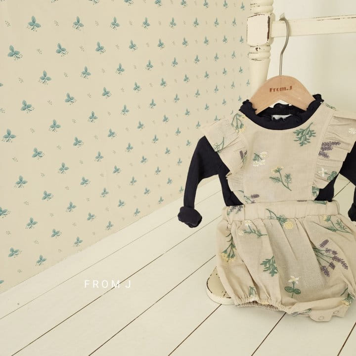 From J - Korean Baby Fashion - #babyboutiqueclothing - Bonjour Dungarees Body Suit - 7