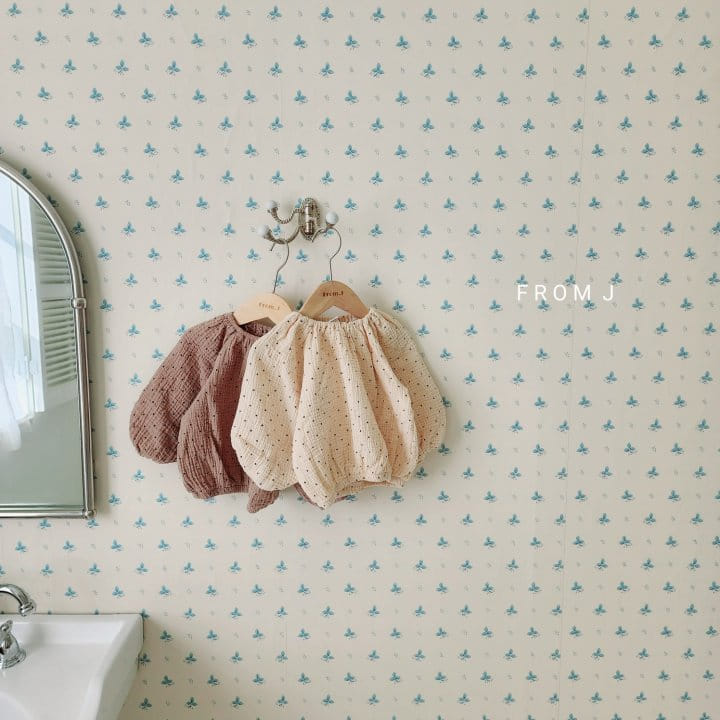 From J - Korean Baby Fashion - #babyboutiqueclothing - Yoru Dot Top Bottom Set - 3