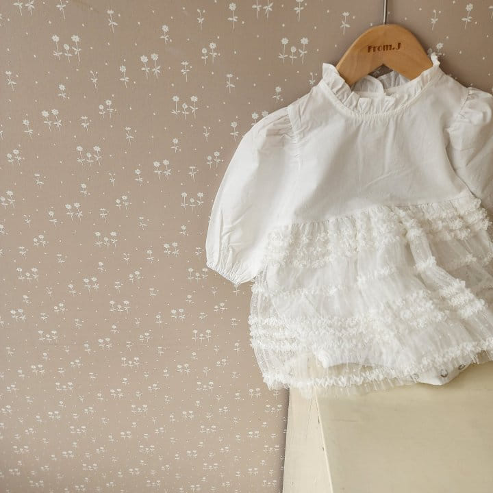 From J - Korean Baby Fashion - #babyclothing - Mini dress Body Suit - 5