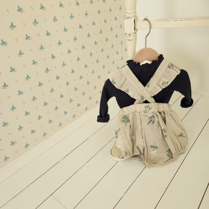 From J - Korean Baby Fashion - #babyclothing - Bonjour Dungarees Body Suit - 8