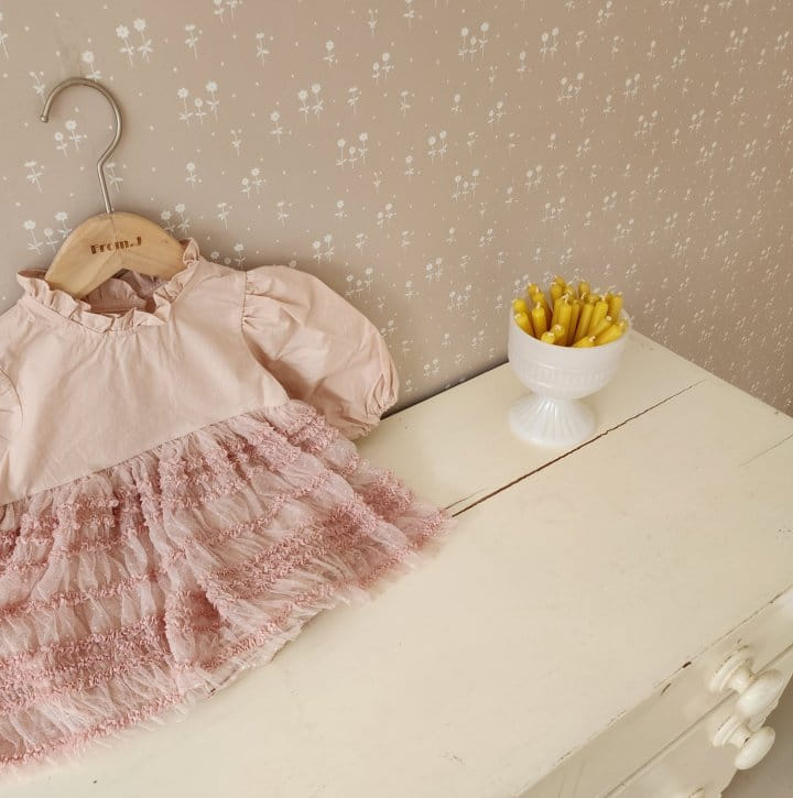 From J - Korean Baby Fashion - #babygirlfashion - Mini dress Body Suit - 8