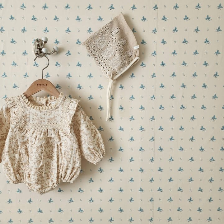 From J - Korean Baby Fashion - #babyfever - Glory Frill Body Suit - 4