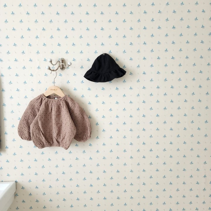 From J - Korean Baby Fashion - #babygirlfashion - Yoru Dot Top Bottom Set - 7