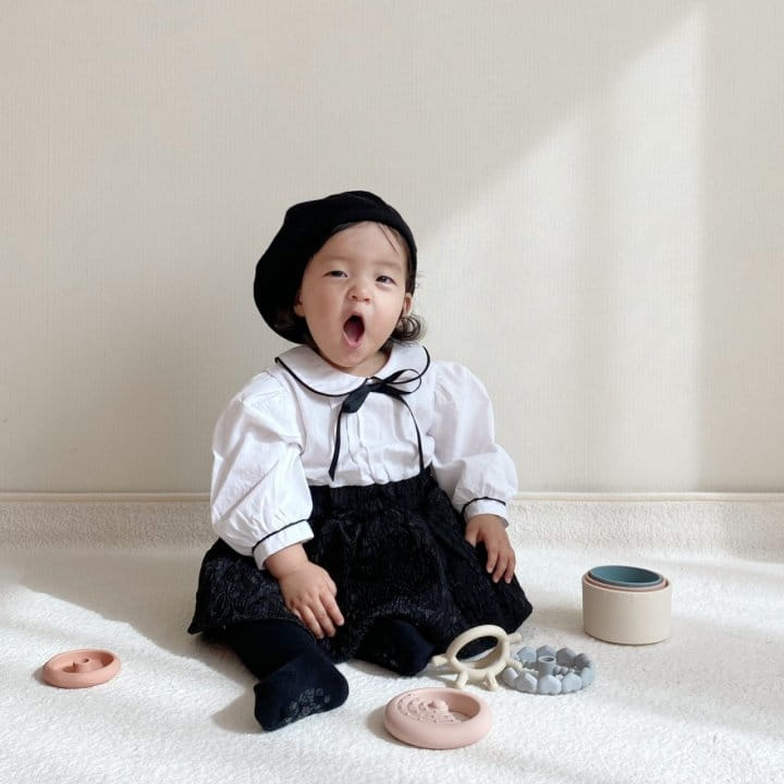 From J - Korean Baby Fashion - #babygirlfashion - Spring Pintuck Body Suit - 6