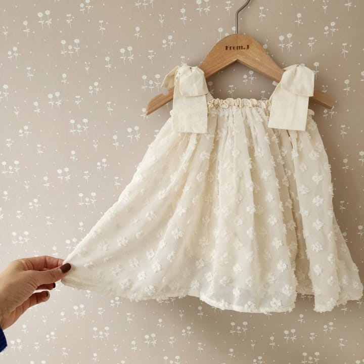 From J - Korean Baby Fashion - #babylifestyle - Ribbon Vly Body Suit - 8