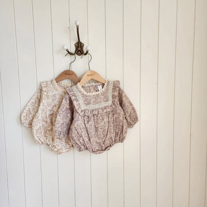 From J - Korean Baby Fashion - #babylifestyle - Glory Frill Body Suit - 5