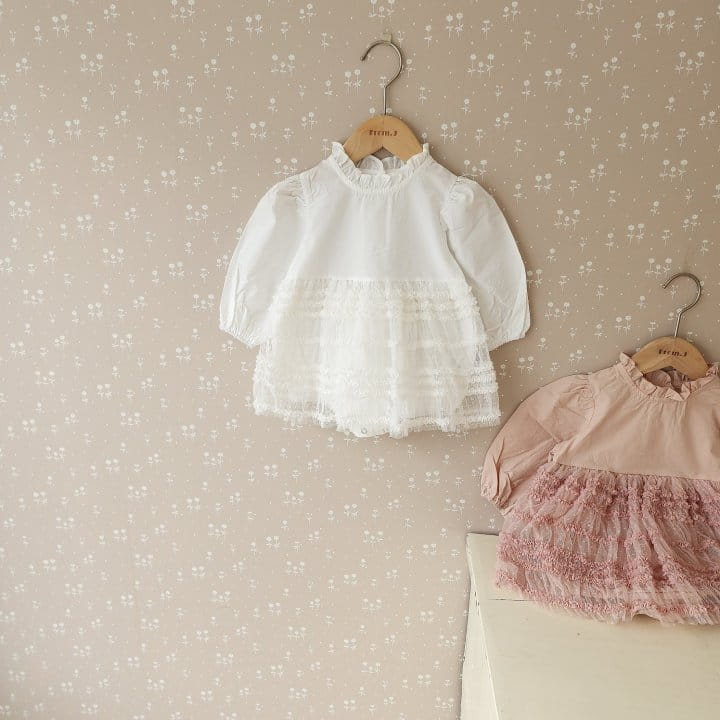From J - Korean Baby Fashion - #babyoninstagram - Mini dress Body Suit - 10