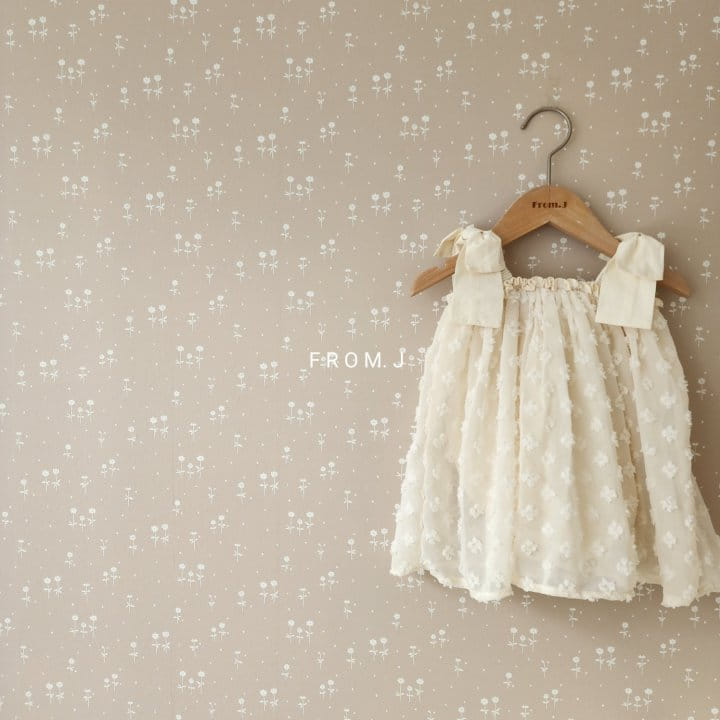 From J - Korean Baby Fashion - #babyoninstagram - Ribbon Vly Body Suit - 9