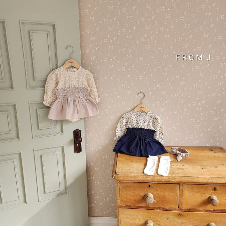 From J - Korean Baby Fashion - #babylifestyle - Kelly Smoke Body Suit - 4