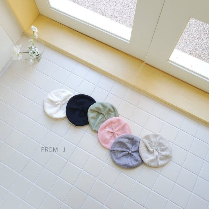 From J - Korean Baby Fashion - #babyootd - Spring Knit Beret