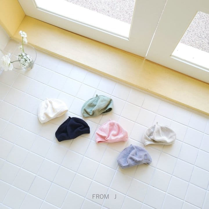 From J - Korean Baby Fashion - #babyoutfit - Spring Knit Beret - 2