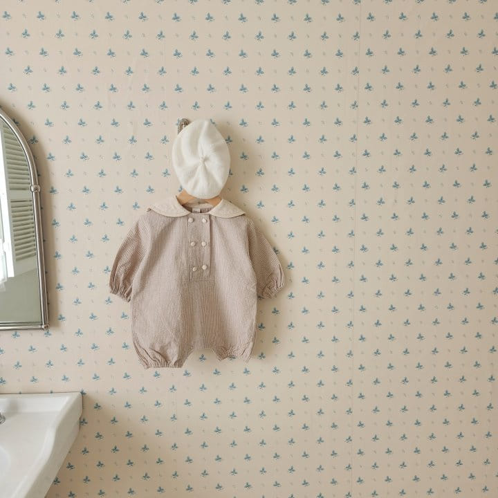 From J - Korean Baby Fashion - #babyoutfit - Mono Sailor Body Suit - 6