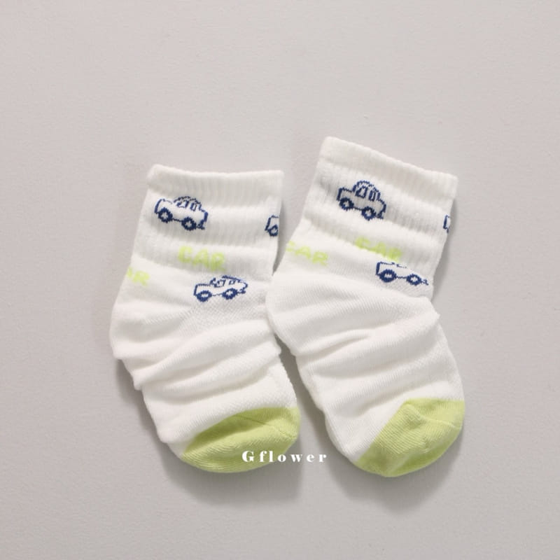 G Flower - Korean Children Fashion - #Kfashion4kids - Car Socks Set - 5