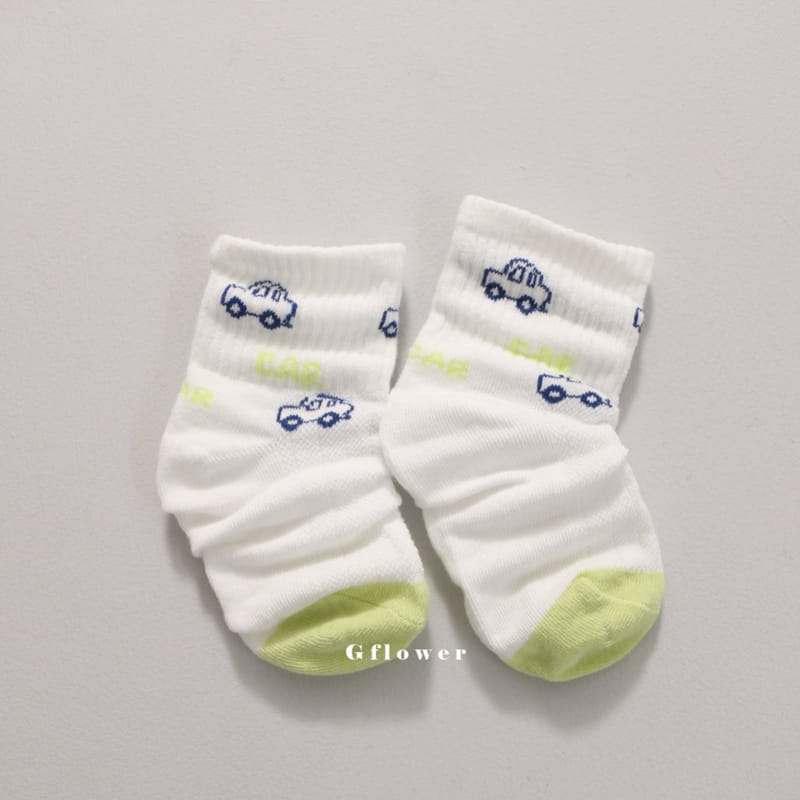 G Flower - Korean Children Fashion - #Kfashion4kids - Car Socks Set - 5