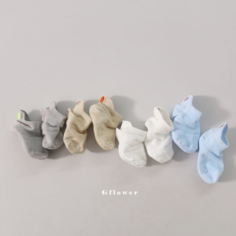 G Flower - Korean Children Fashion - #discoveringself - Ball Embroidery Socks Set - 2
