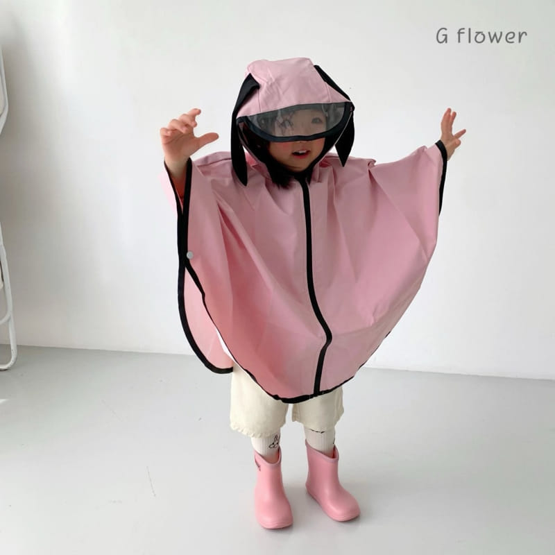 G Flower - Korean Children Fashion - #kidsstore - Rabbit Rain Coat - 3