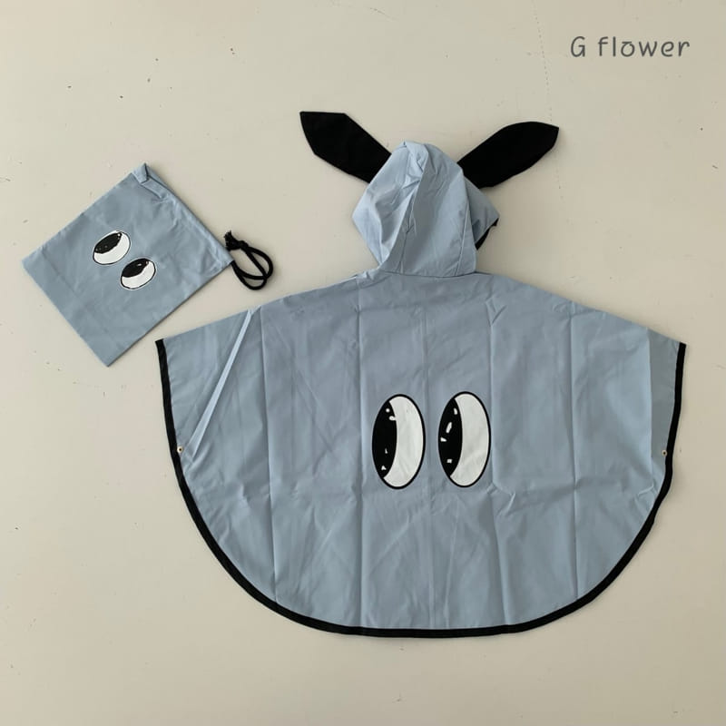 G Flower - Korean Children Fashion - #littlefashionista - Rabbit Rain Coat - 6