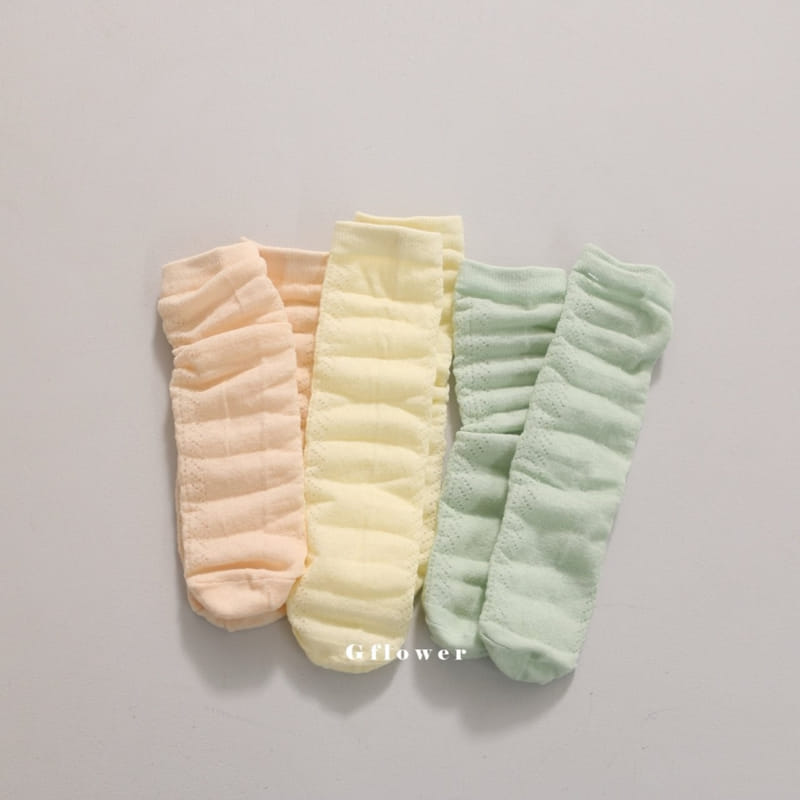 G Flower - Korean Children Fashion - #magicofchildhood - Pastel Knee Socks - 4