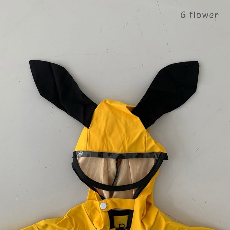 G Flower - Korean Children Fashion - #prettylittlegirls - Rabbit Rain Coat - 9