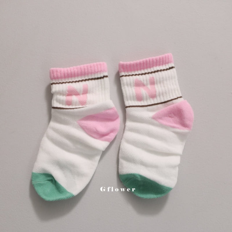 G Flower - Korean Children Fashion - #toddlerclothing - Spring Rabbit Socks Set - 10