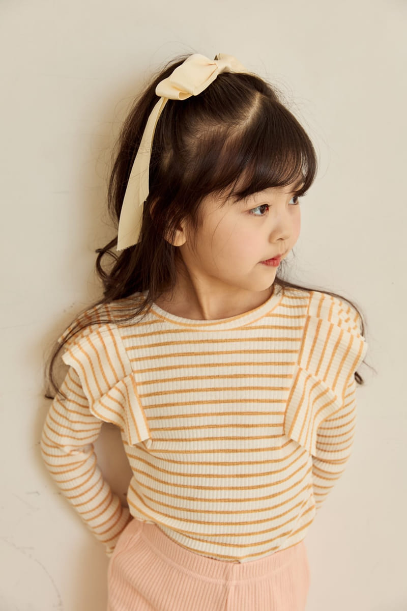 Ggomare - Korean Children Fashion - #Kfashion4kids - ST Frill Tee - 8