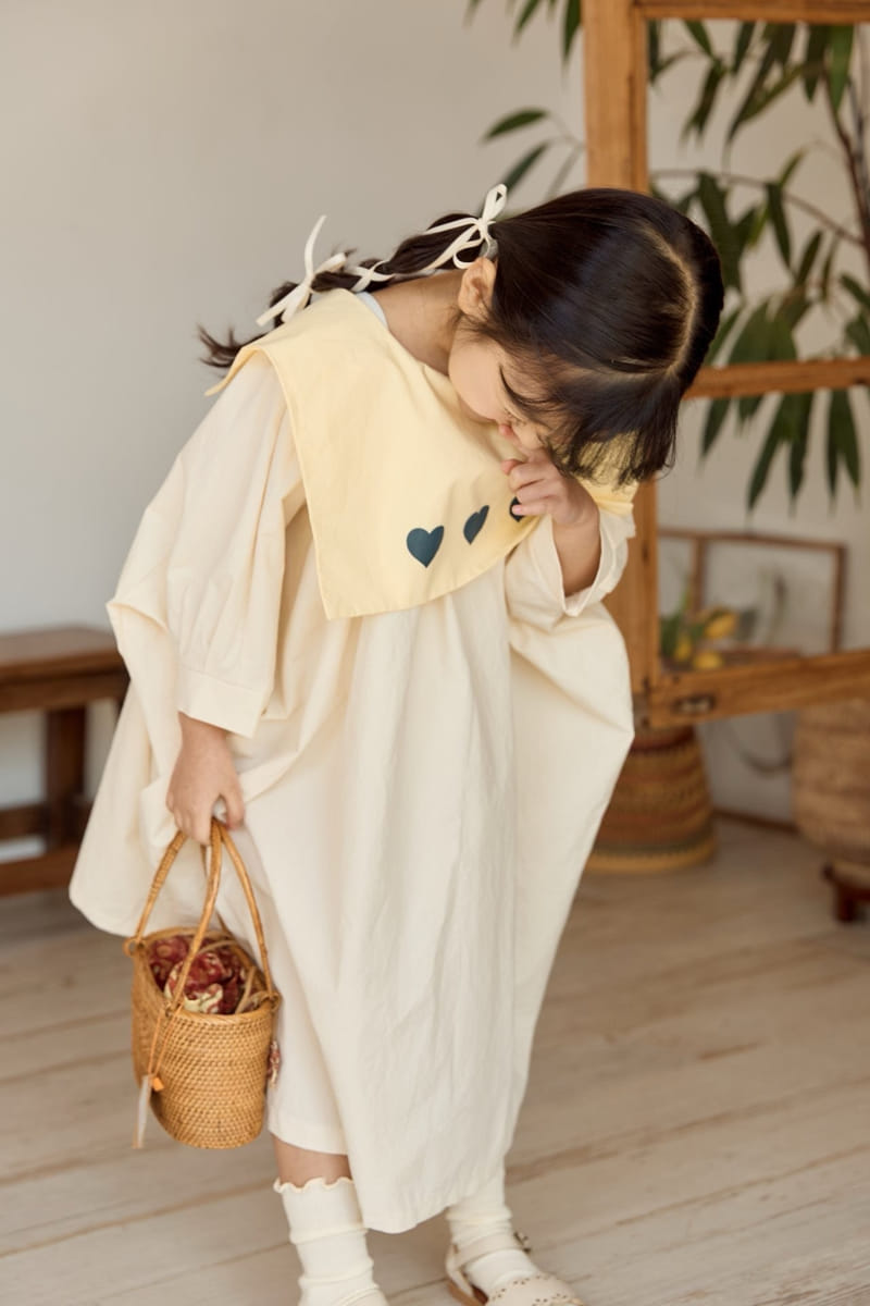 Ggomare - Korean Children Fashion - #designkidswear - Elwy Heart One-Piece