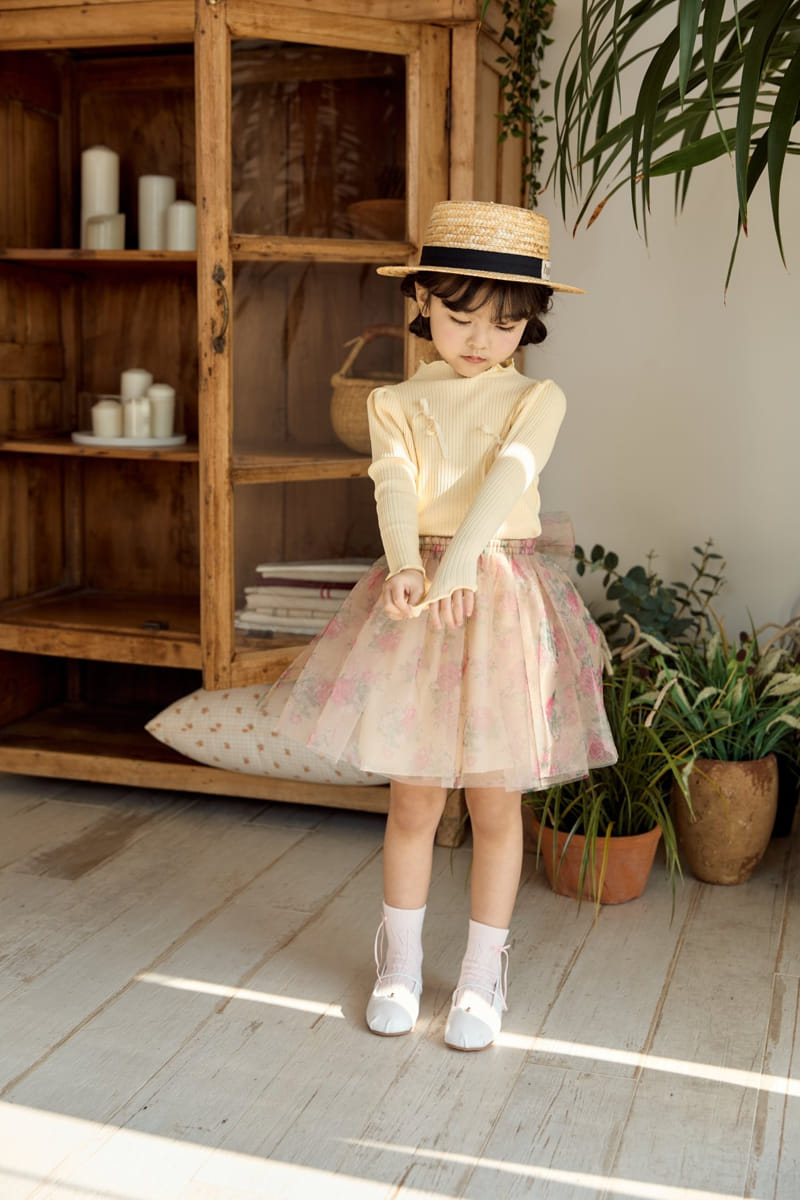 Ggomare - Korean Children Fashion - #designkidswear - Malang Ribbon Tee - 5
