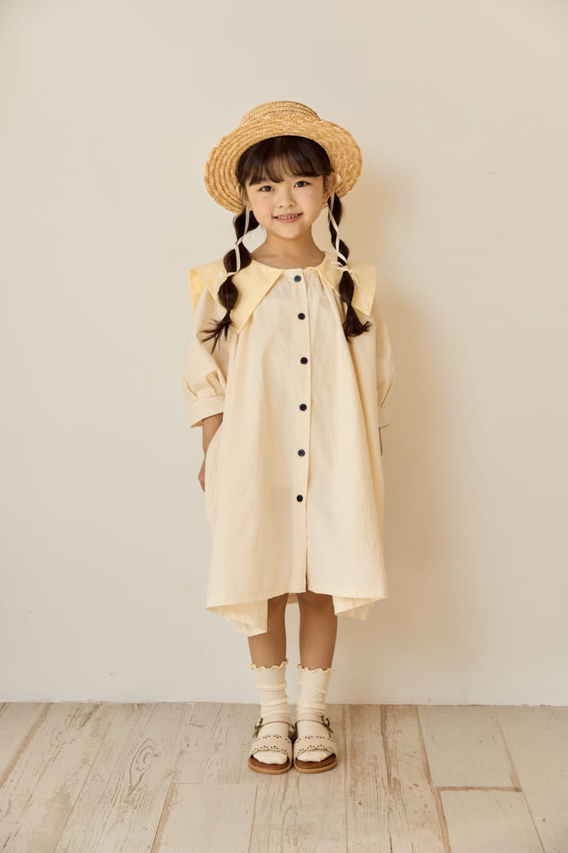 Ggomare - Korean Children Fashion - #discoveringself - Elwy Heart One-Piece - 2